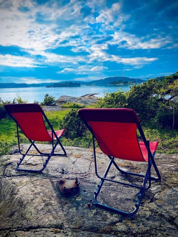 Surfviken Glamping And B&B ستينانغسوند المظهر الخارجي الصورة